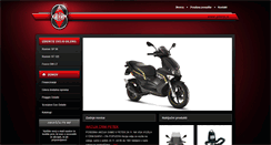 Desktop Screenshot of gilera.si