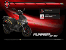 Tablet Screenshot of de.gilera.com